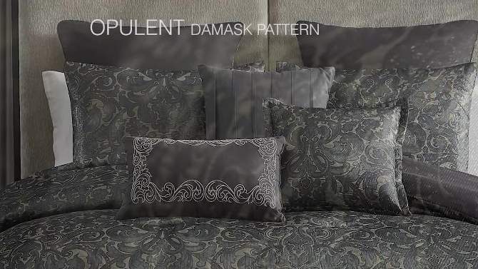 Delery Comforter Set Black/Tan - Riverbrook Home, 2 of 9, play video