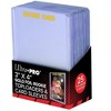 Ultra Pro 3" X 4" Rookie 35PT Toploader with Card Sleeves 25ct - 2 of 2