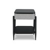 Signature Design by Ashley Contemporary Jorvalee Accent Table  Gray/Black - 3 of 4