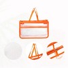 Unique Bargains EVA Zipper Clear Makeup Bags and Organizers 1 Pc - 4 of 4
