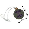 Portland Pilot Mini Small Tiny Wood Christmas Tree Holiday Ornament - 4 of 4
