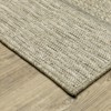 Captiv8e Designs Tobago Textured Broad Striped Tan/Beige Indoor/Outdoor Rug - 3 of 4