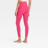 Women's Everyday Soft Ultra High-Rise 7/8 Pocketed Leggings - All In Motion™ Berry Pink - 2 of 3