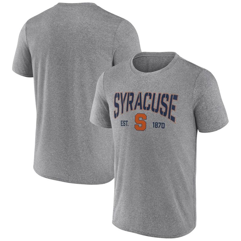 NCAA Syracuse Orange Men&#39;s Heather Poly T-Shirt, 1 of 4
