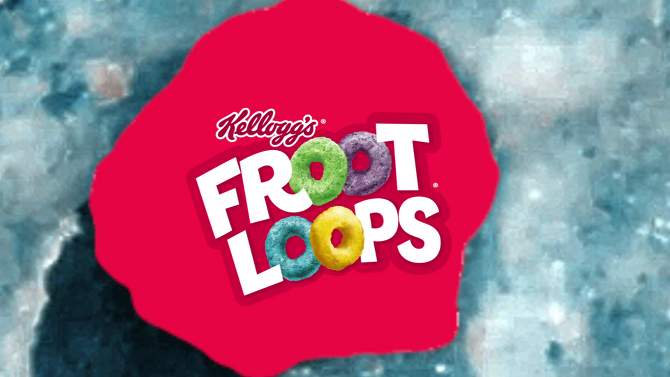 Kellogg's Froot Loops Breakfast Cereal, 2 of 15, play video