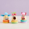 Okuna Outpost 1500-Pack Assorted Face Stickers Roll for Kids Party Favors (3 Rolls) - 4 of 4