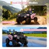 24V 2 Seater Ride On Car for Big Kids, Electric UTV Car with Remote Control, 4-Wheeler Suspension, Soft Start, 3 Speeds, Led Lights - 3 of 4