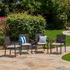 PAGED Patio Dining Chairs Wicker Patio Chairs with Back for Patio, Outside, Living Room - 2 of 4
