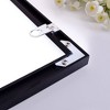 PAGED Modern Vanity Mirror, Bathroom Mirror with Aluminum Frame, Wall Mirror for Bathroom, Bedroom - 4 of 4