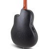 Ovation CE4412-5-G Celebrity Series Elite Mid-Depth 12-String Acoustic-Electric Guitar Black - 2 of 4
