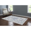 HomeStock Washable Harris Grey/Ivory 5x7, Machine Woven with Printed Designs, Transitional - 2 of 4