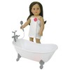 Sophia’s Classic Clawfoot Bathtub Pretend Furniture for 18" Doll - 3 of 4