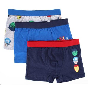 Textiel Trade Boy's Avengers Boxer Briefs  (3 Pack) - 1 of 4