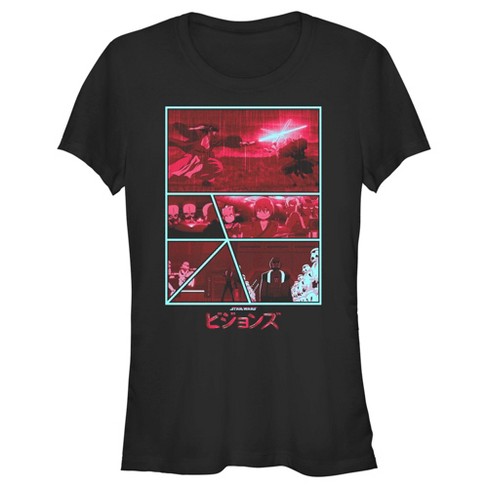 Juniors Womens Star Wars: Visions Panels T-Shirt - image 1 of 4