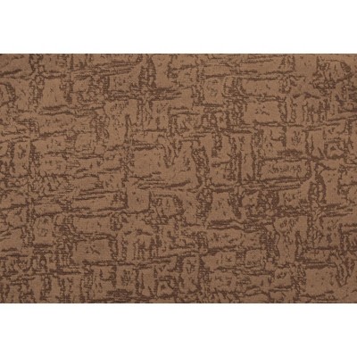 Light Brown Mosaic Velvet Square Accent Pillow 18"
