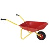 VisioGear Sand Toys, Children's Heavy Wheelbarrow Toy for Bench, Children's Wheelbarrow with Tray for Sand, Red, 30.12"*18.11"*15.16" - 4 of 4