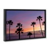 Stupell Industries Sunsets & Scattered Palm Trees Floating Frame Canvas Art - 2 of 4