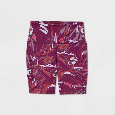 purple bike shorts