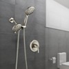 PROOX Single-Handle 6-Spray Round High Pressure Shower Faucet in Brushed Nickel (Valve Included) - 2 of 4