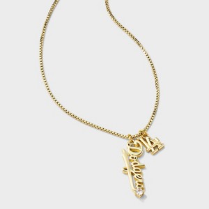 Bijoux Sport by Luv Aj MLB Gold Charm Necklace - 1 of 4