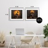 Stupell Industries Haunted Houses with Moon 2pc Framed Print Under Glass Set - 3 of 4