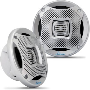 Pyle 5.25" 400W 2-Way Marine Speakers, Waterproof, Full Range - 1 of 4