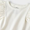 Baby Girls' Solid Ruffle Bodysuit - Cat & Jack™ - 3 of 4
