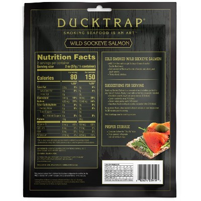 Mowi Cold Smoked Sockeye Sliced Salmon - 4oz/8ct