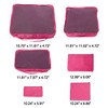Unique Bargains Zipper Design Packing Cube Set 6 Pcs - 2 of 4
