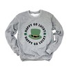 Simply Sage Market Women's Graphic Sweatshirt Happy Go Lucky Hat - 2 of 4