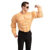 Joyfy Halloween Men's Muscle Suit, Muscle Shirt, Funny Adult Costumes, Body Builder Costume for Roleplay - 4 of 4