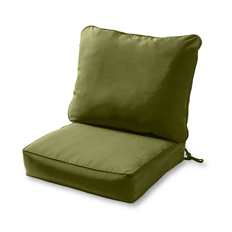 Kensington Garden 2pc Outdoor Chair Back Cushion Set, 1 of 7