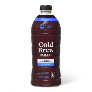 Cold Brew Coffee Black Bold Roast - 48 fl oz - Good & Gather™ - 1 of 4