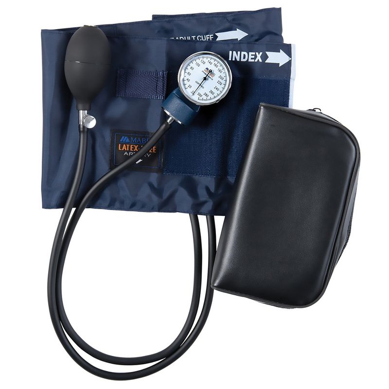 MABISPrecision Arm Manual Blood Pressure Monitor Blue 1 Each, 1 of 4