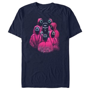 Men's Squid Game Front Man and Guards T-Shirt - 1 of 4