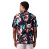 Five Nights at Freddy’s Bonnie the Bunny All-Over Print Men’s Collared Button-Up Short Sleeve Shirt - 2 of 4