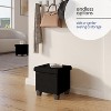 StorageBud Storage Ottoman for Bedroom End of Bed, Velvet Storage Bench, Large Storage Ottoman Bench, Entryway Bench with Storage - 2 of 4