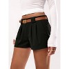 Women's Casual fashion high waisted shorts - 3 of 4