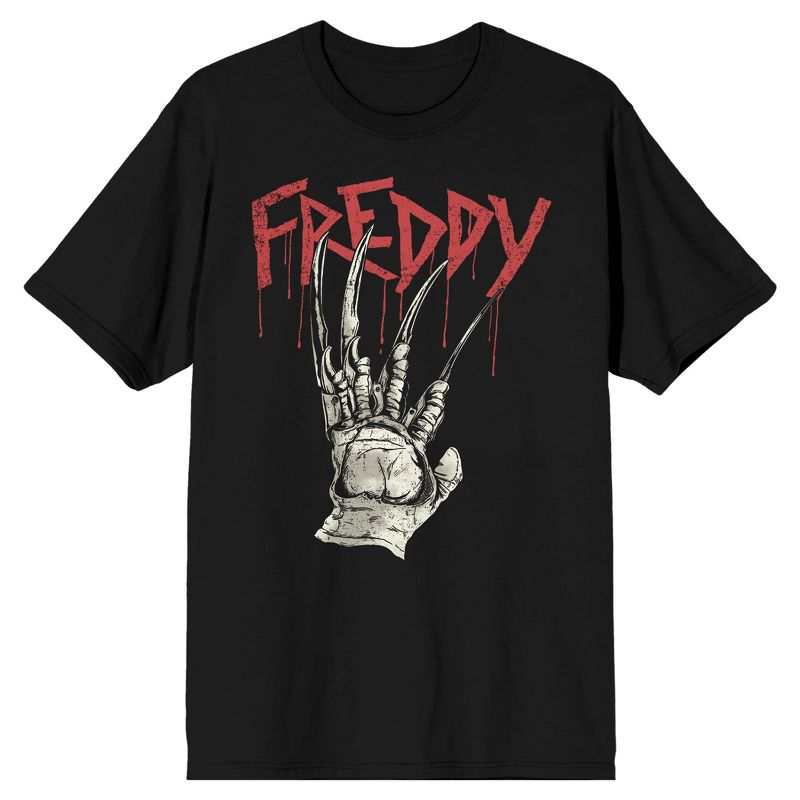 A Nightmare On Elm Street Freddy Claws Men's Short Sleeve Shirt & Sleep Shorts Set, 2 of 6