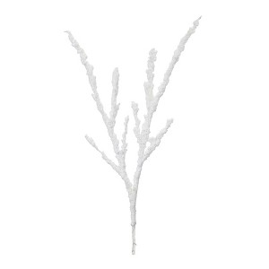 Melrose Frosted Snow Branch (Set of 12) - 1 of 3