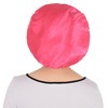 Anna-Kaci Satin Sleep Bonnet Elasticity Wide Band Silky Hair Protection for Curly and Natural Hair - 3 of 4