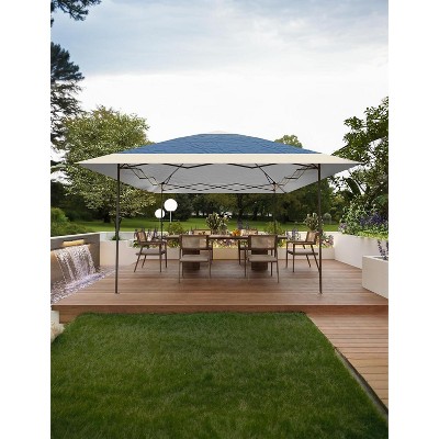 13'x13' Instant Pop-Up Canopy Tent – Waterproof & UPF 50+ UV Shield, Heavy-Duty Portable Shelter for Camping, Markets & Events (Blue)
