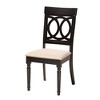 Baxton Studio Charlottle Modern Beige Fabric and Dark Brown Finished Wood 5-Piece Dining Set - 3 of 4