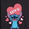 Men's - Lilo and Stitch - Luv U Long Sleeve Graphic T-Shirt - 2 of 4