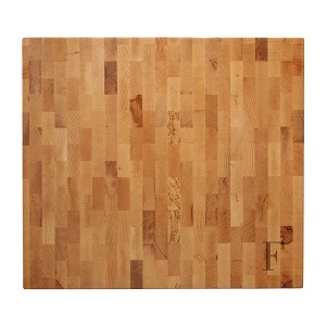 Personalization Mall Initial Personalized Butcher Block Cutting Board, 16" x 18 " - 1 of 1