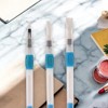 Unique Bargains Flat Brush for Watercolor Plastic 3 Pcs - 2 of 3
