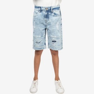 X RAY Boy's Stretch Denim Shorts,Jeans Shorts -Kids Shorts - 1 of 4