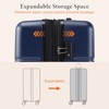 MAYEERTY Travel Luggage - 20 Inch Expandable Hardside Suitcase - 3 of 4
