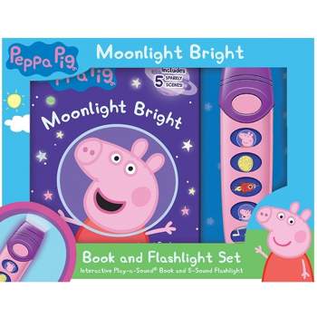 Peppa Pig: Moonlight Bright Book and 5-Sound Flashlight Set - by  Pi Kids (Mixed Media Product)