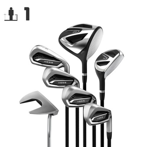 risico Sui actie Decathlon Inesis 100 Right-handed Graphite Size 1-2 Adult Golf Set 7 Clubs,  Silver. : Target